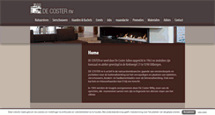 Desktop Screenshot of decoster.be